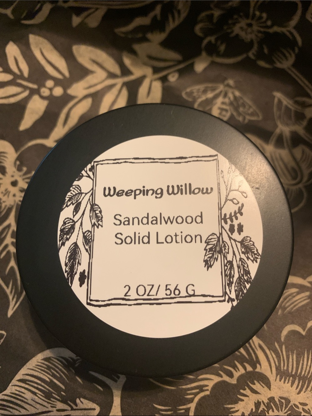 Sandalwood Solid Lotion - Black - Picture 2 of 6
